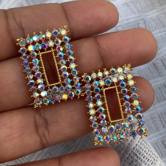 Rectangle-shaped earrings | NWT - Picture 6 of 8